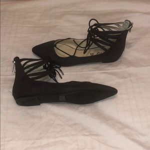 Lace Up Flats